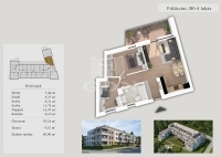 Verkauf wohnung (ziegel) Tata, 55m2